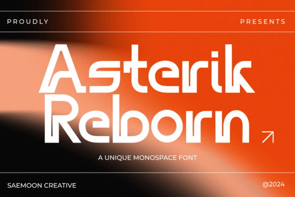 Asterik Reborn: The Modern Display Typeface for Editorial Design