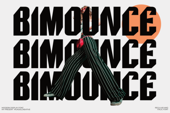 Bimounce: The Modern Display Typeface for High-Impact Campaigns
