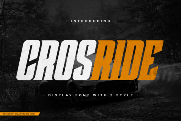 Crosride Bold Condensed Display Font for Dynamic Web Design