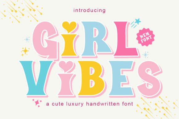 Girl Vibes: The Quirky Display Font for Modern Web Design