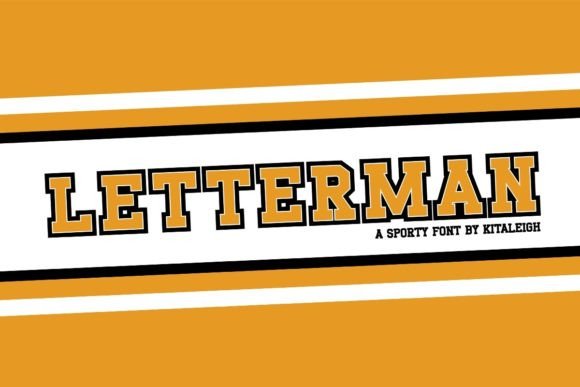 Letterman: The Bold Display Typeface for Your Brand