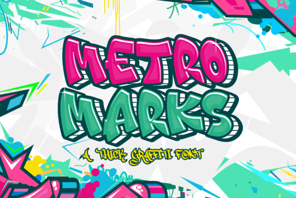 Metro Marks: The Urban Display Typeface for Bold Editorial Design
