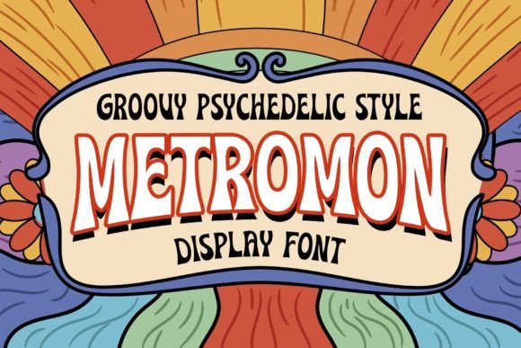 Metromon: The Vintage Display Font for 80s-Style Campaigns