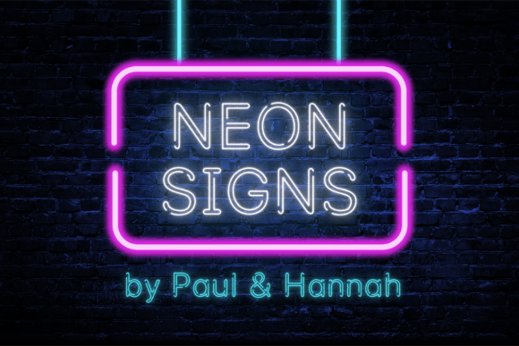 Neon Signs: A Premium Display Font for Modern Editorial Design