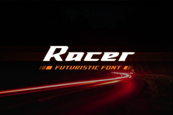 Racer: The Futuristic Typeface for High-Impact Marketing