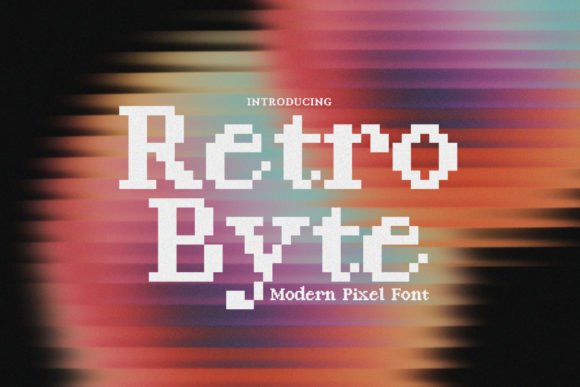 Retro Byte: The Pixel Font for Modern Brand Identity