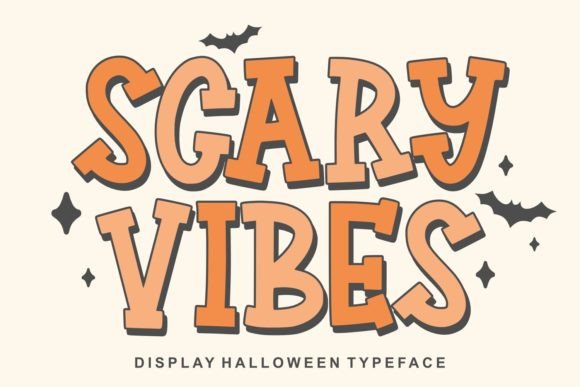 Scary Vibes: The Ultimate Halloween Display Typeface for Makers