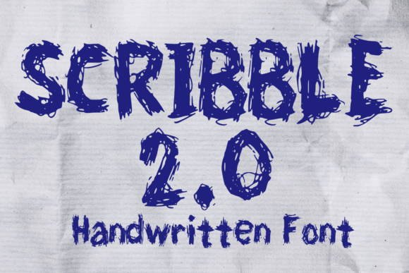 Scribble 2.0: The Perfect Handwritten Font for Your Creative Shop