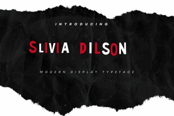 Slivia Dilson: The Joyful Typeface for Your Brand Identity