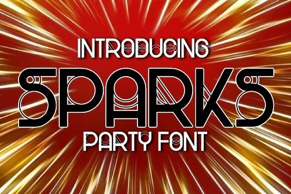 Sparks: The Elegant Retro Font for Modern Web Design