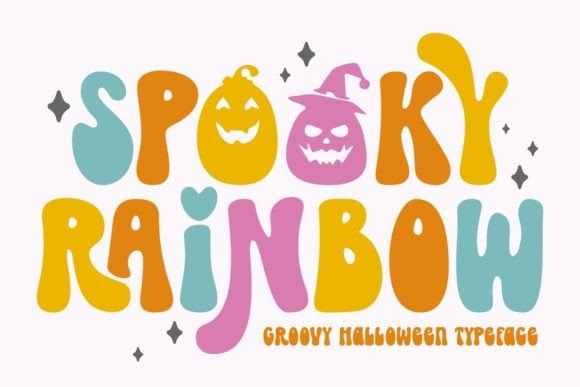 Spooky Rainbow: The Retro Halloween Typeface for Bold Branding