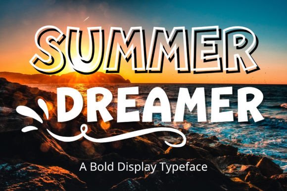 Summer Dreamer: The Handwritten Display Font for Editorial Design