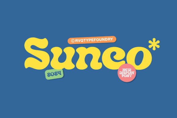 Sunco: The Unique Display Font for Handmade Branding