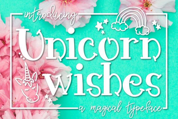 Unicorn Wishes: A Magical Serif Font for Fantasy Branding